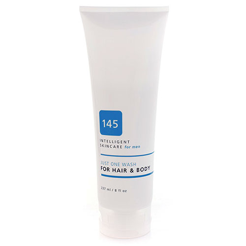 Earth Science 145 Intelligent Skincare for Men, Just One Wash for Hair & Body, 8 oz, Earth Science