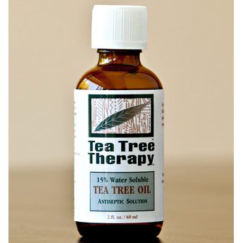 Tea Tree Therapy 15% Water Soluble Tea Tree Oil Antiseptic Solution, 2 oz, Tea Tree Therapy