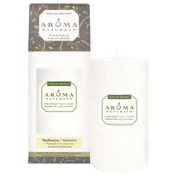 Aroma Naturals 2.75x5 Inch Naturally Blended Pillar Candle with Essential Oils - Meditation, 1 ct, Aroma Naturals