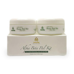 Devita 2-Step Alpha Beta Home Peel Kit, Facial Care, 2 oz x 2 Jars, Devita