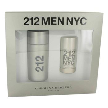 Carolina Herrera 212 Cologne for Men Gift Set (Eau De Toilette Spray & Deodorant Stick), 1 Set, Carolina Herrera