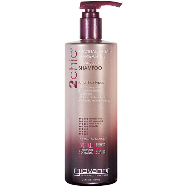 Giovanni Cosmetics 2chic Ultra-Sleek Shampoo Value Size, 24 oz, Giovanni Cosmetics