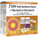 Natural Factors RevitalX & Detoxitech Kit, 7-Day Total Nutritional Cleansing Program, Natural Factors