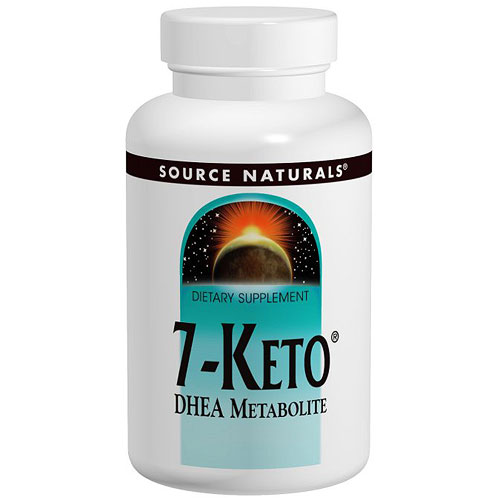 Source Naturals 7-Keto DHEA 100 mg, 60 Tablets, Source Naturals