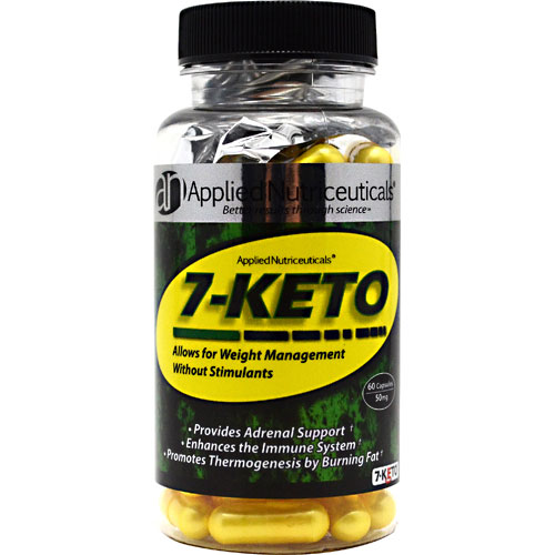 Applied Nutriceuticals 7-Keto 50 mg, 60 Capsules, Applied Nutriceuticals
