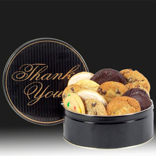 Elegant Gift Baskets Online A Big Thank You Cookie Gift Tin, Elegant Gift Baskets Online