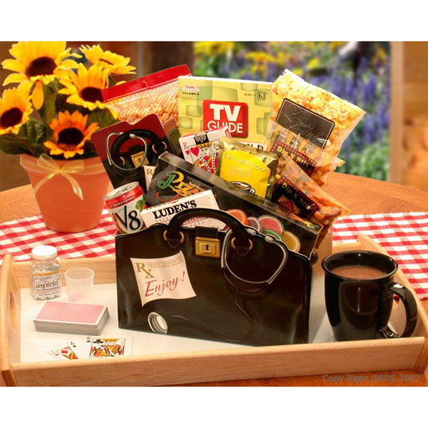 Elegant Gift Baskets Online A Prescription to Get Well Gift Box, Elegant Gift Baskets Online