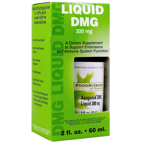 FoodScience Of Vermont Aangamik Liquid DMG Dimethylglycine 2 oz, FoodScience Of Vermont