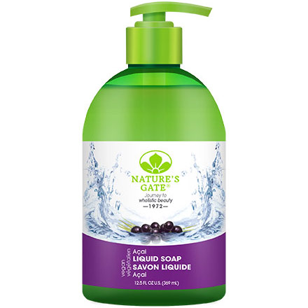 Nature's Gate Acai Velvet Moisture Liquid Soap, 16 oz, Nature's Gate