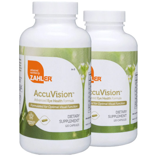 Zahler AccuVision, Advanced Eye Health Formula, 120 Capsules, Zahler