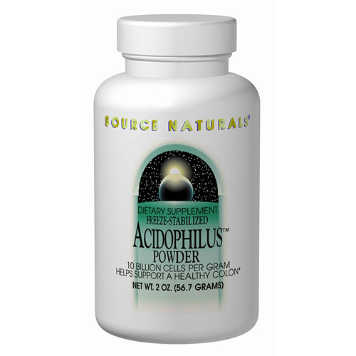 Source Naturals Acidophilus 300mg Freeze-Dried 120 caps from Source Naturals