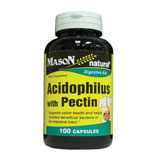 Mason Natural Acidophilus with Pectin, 100 Capsules, Mason Natural