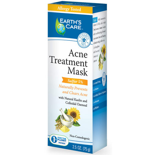 Earth's Care Acne Treatment Mask, 2.5 oz, Earth's Care