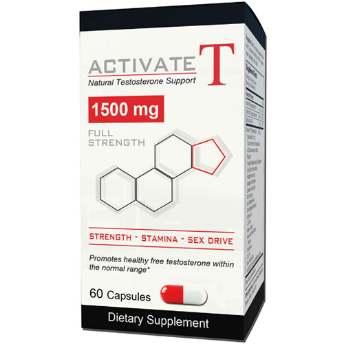 Premier Marketing Activate T, Natural Testosterone Support, 60 Capsules, Premier Marketing