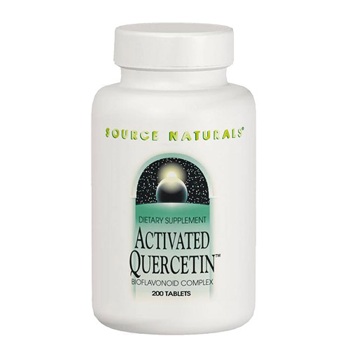 Source Naturals Activated Quercetin (Nonallergenic Bioflavonoid Complex) 100 caps from Source Naturals