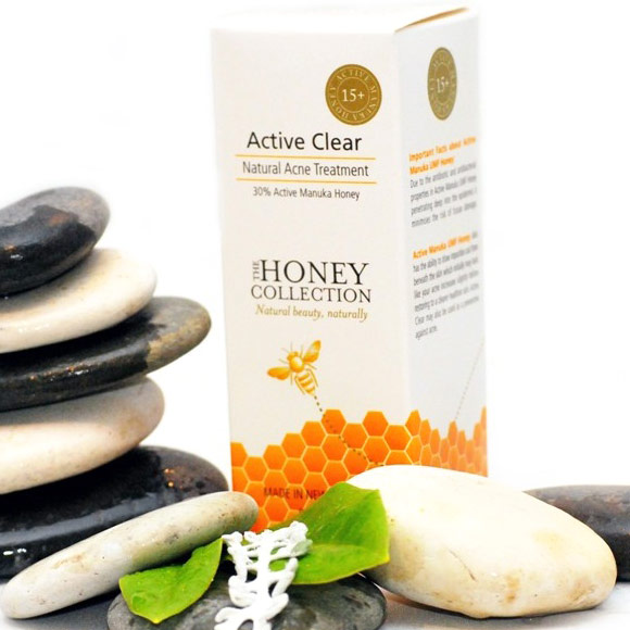 The Honey Collection Active Clear Natural Acne Treatment, 50 g, The Honey Collection