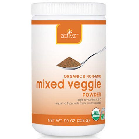 Activz Activz Organic Mixed Veggie Powder, 7.9 oz (225 g)