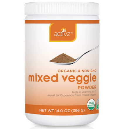 Activz Activz Organic Mixed Veggie Powder, 14 oz (396 g)