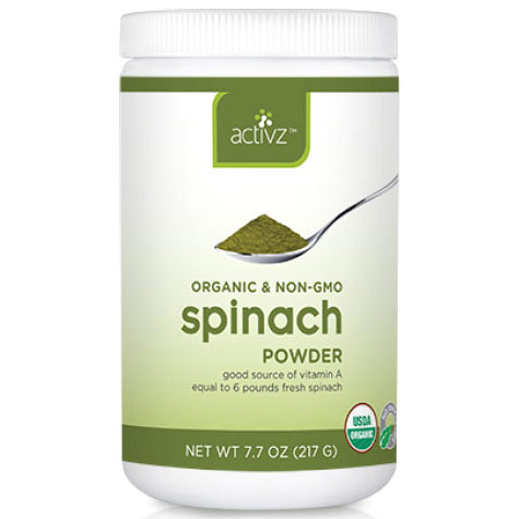 Activz Activz Organic Spinach Powder, 7.7 oz (217 g)