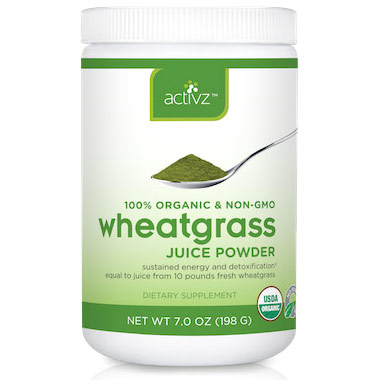Activz Activz 100% Organic Wheatgrass Juice Powder, 198 g