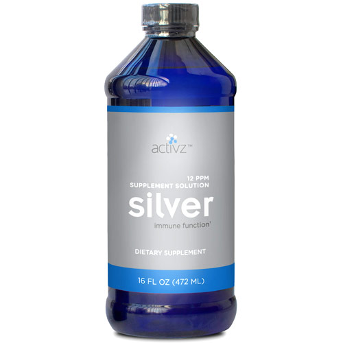 Activz Activz 12 PPM Silver Liquid Supplement, 16 oz