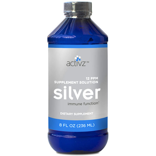 Activz Activz 12 PPM Silver Liquid Supplement, 8 oz