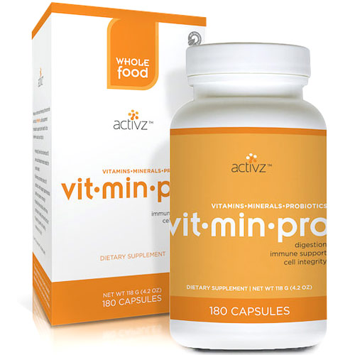 Activz Activz Vit-Min-Pro (Vitamins, Minerals & Probiotics), 180 Capsules