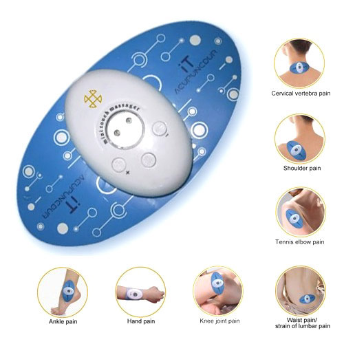 Relaxso Acupuncture Pain Relief Pad, White/Blue, Relaxso