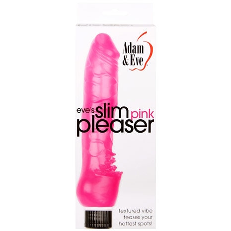 Evolved Novelties Adam & Eve Eve's Slim Pink Pleaser Vibrator, Evolved Novelties