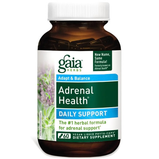 Gaia Herbs Adrenal Health, 60 Liquid Phyto-Caps, Gaia Herbs