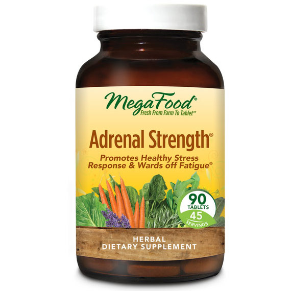 MegaFood Therapeutix Adrenal Strength, 90 Tablets, MegaFood