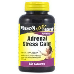 Mason Natural Adrenal Stress Calm, 60 Tablets, Mason Natural