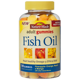 Nature Made Nature Made Adult Gummies Fish Oil Chewable, 90 Gummies