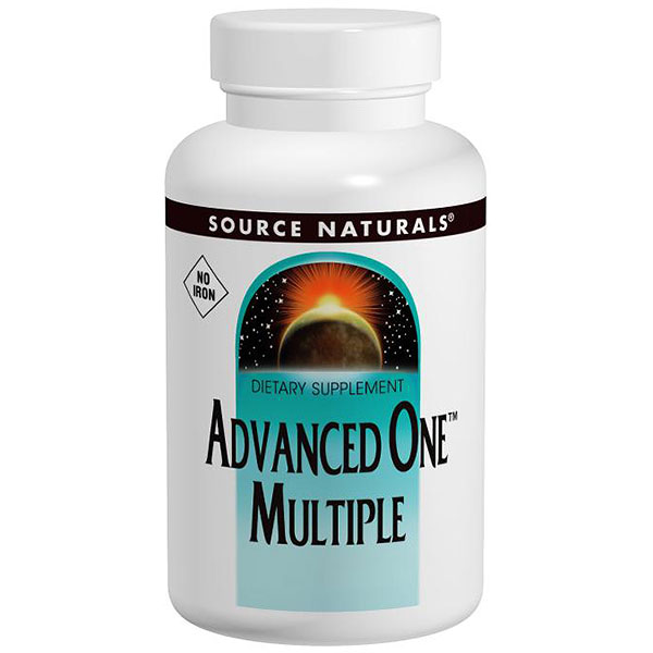 Source Naturals Advanced One Multiple No Iron 60 tabs from Source Naturals