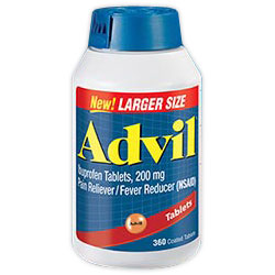 Advil Advil Ibuprofen 200 mg, 360 Coated Tablets, Pain Reliever/Fever Reducer