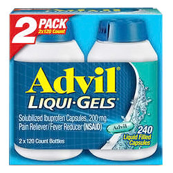 Advil Advil Liqui-Gels Ibuprofen 200 mg - 240 Liquid Filled Capsules