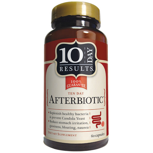 10 Day Results Afterbiotic, 60 Capsules, 10 Day Results