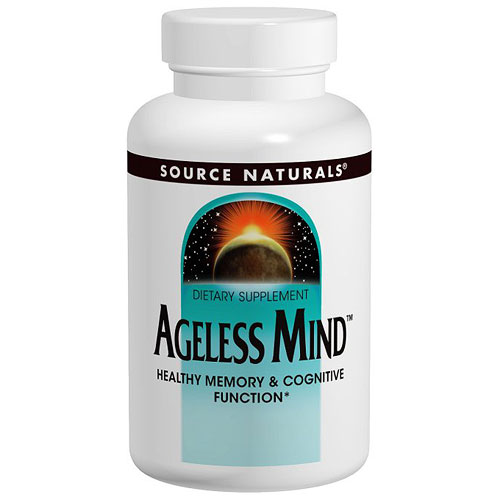 Source Naturals Ageless Mind, 30 Tablets, Source Naturals