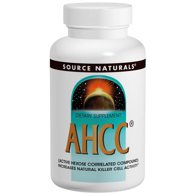 Source Naturals AHCC Active Hexose Correlated Compound 500mg 60 caps from Source Naturals