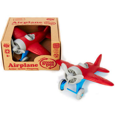 Green Toys Inc. Airplane Toy, Red, 1 ct, Green Toys Inc.
