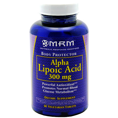 MRM MRM ALA Alpha Lipoic Acid 300mg 60 Capsules