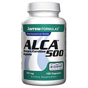 Jarrow Formulas ALCA 500, Acetyl L-Carnitine Arginate 100 caps, Jarrow Formulas