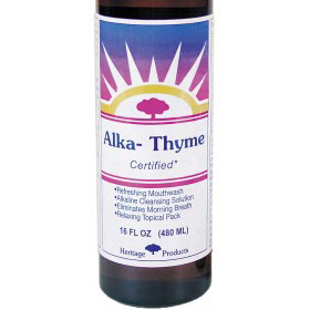 Heritage Products Alka-Thyme Mouthwash, 16 oz, Heritage Products