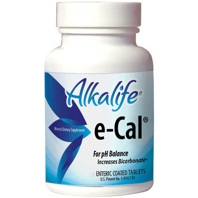 Alkalife Alkalife E-Cal, Slow-Release Calcium, 60 Enteric Coated Tablets