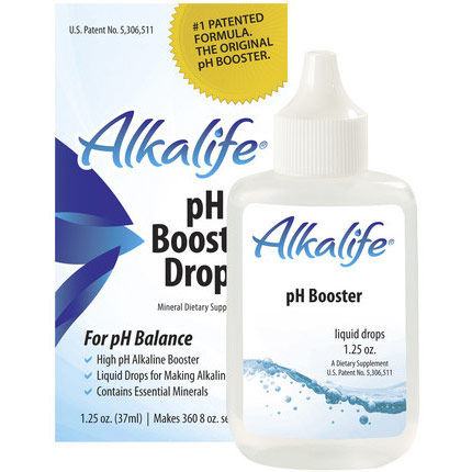 Alkalife Alkalife pH Booster Drops, 1.25 oz (Liquid Drops for Making Alkaline Water)