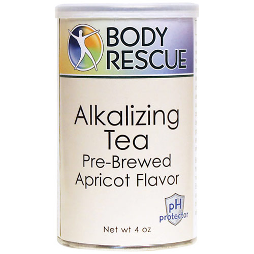 Body Rescue Alkalizing Tea, Pre-Brewed Apricot Flavor, 4 oz, Body Rescue