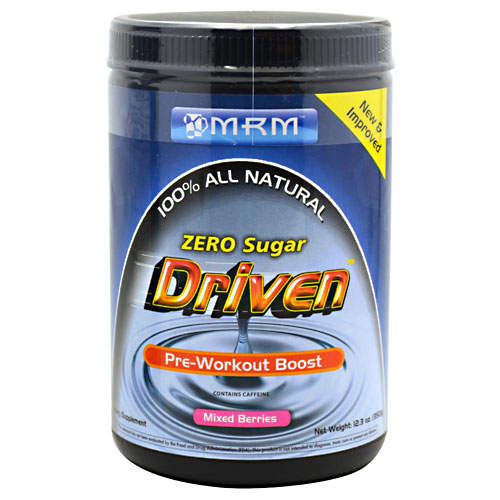 MRM MRM All Natural Driven Powder, Pre-Workout Boost, 12.3 oz