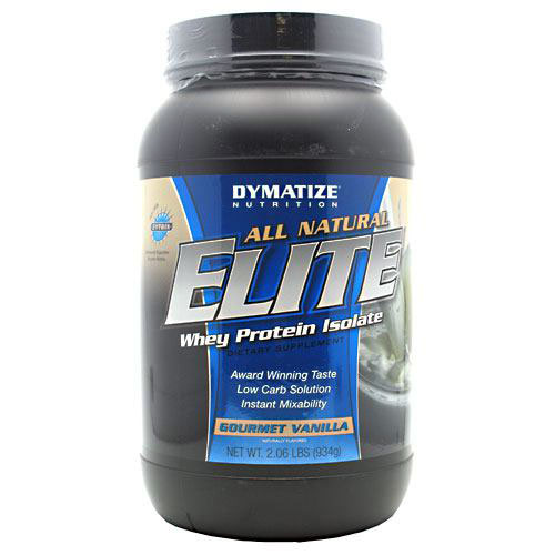 Dymatize Nutrition All Natural Elite Whey Protein Isolate, 2 lb, Dymatize Nutrition