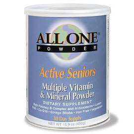 All One Nutritech Active Seniors Formula 66 Day Supply 2.2 lb Powder, All One Nutritech