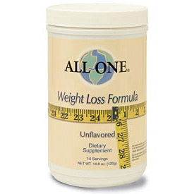 All One Nutritech All-One Weight Loss Unflavored 14 Day Supply, 14.8 oz, All One Nutritech